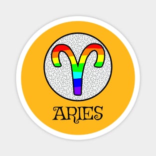 ZODIAC PRIDE ARIES Magnet